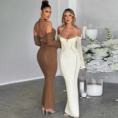 Weliya Full Sleeve Maxi Dress