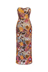 CHIC ELEGANT BACKLESS MAXI DRESS