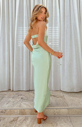 Genevieve Sage Maxi Skirt