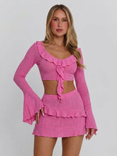 Avaline Dusty Pink Mini Dress
