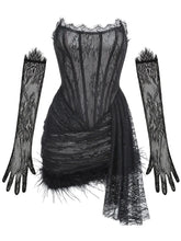 CHIC STRAPLESS CORSET MINI DRESS