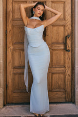 CASSIA CORSET MAXI DRESS