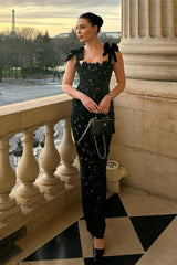 ALERNA ELEGANT MAXI DRESS BLACK