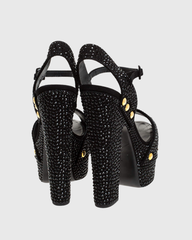 Armida Rhinestone Studded Embellished  Sandals