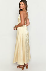 Nakita Yellow Maxi Dress