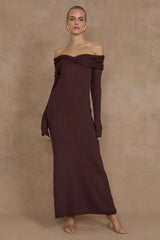 Perpiya Elegant Strapless Maxi Dress