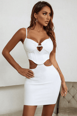 MEREILA CUTOUT CORSET MINI DRESS